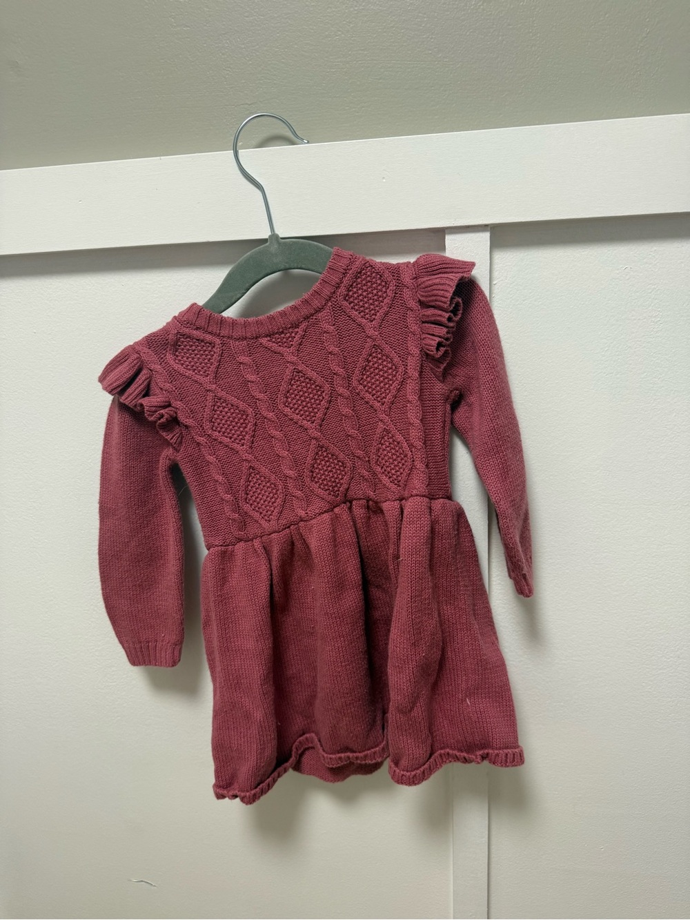 Nordstrom Girls' Knit Dress in Dusty Rose